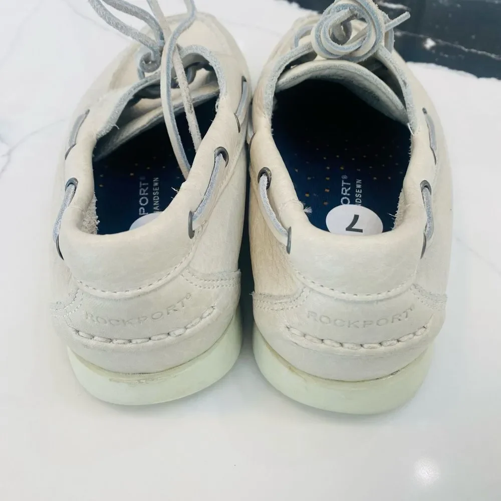 Rockport Cream Loafers